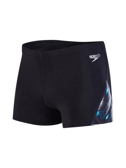 Speedo End Digital Panel Aquashort Witzwart speedo kopen in de aanbieding Speedo End Digital Panel Aquashort Witzwart speedo kopen in de aanbieding