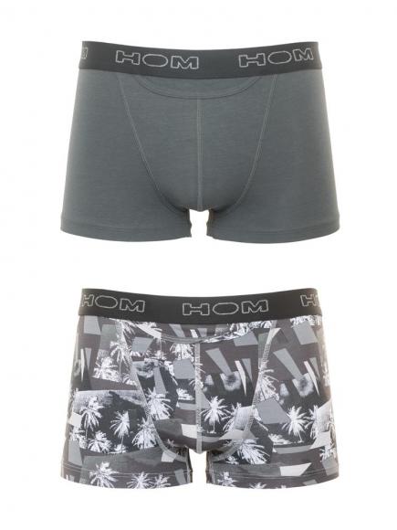 HOM 2p Boxer Briefs HO1 - Palm Poster Groen HOM 2p Boxer Briefs HO1 - Palm Poster Groen