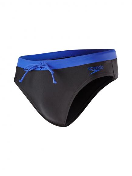 Speedo E10 Contrast 7Cm Brief Blauwzwart speedo kopen in de aanbieding