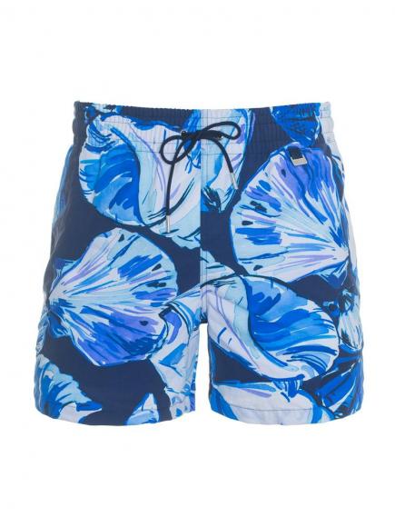 Hom Paradis Beach Boxer Blauw hom kopen in de aanbieding
