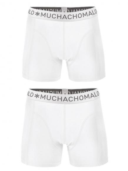 Muchachomalo 2 Pack Shorts Wit muchachomalo kopen in de aanbieding
