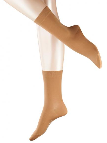 Falke Cotton Touch Bruin falke kopen in de aanbieding