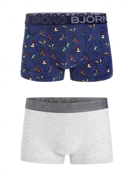 Bjorn Borg Trunk 2 Pack Blauw bjorn borg kopen in de aanbieding Bjorn Borg Trunk 2 Pack Blauw bjorn borg kopen in de aanbieding