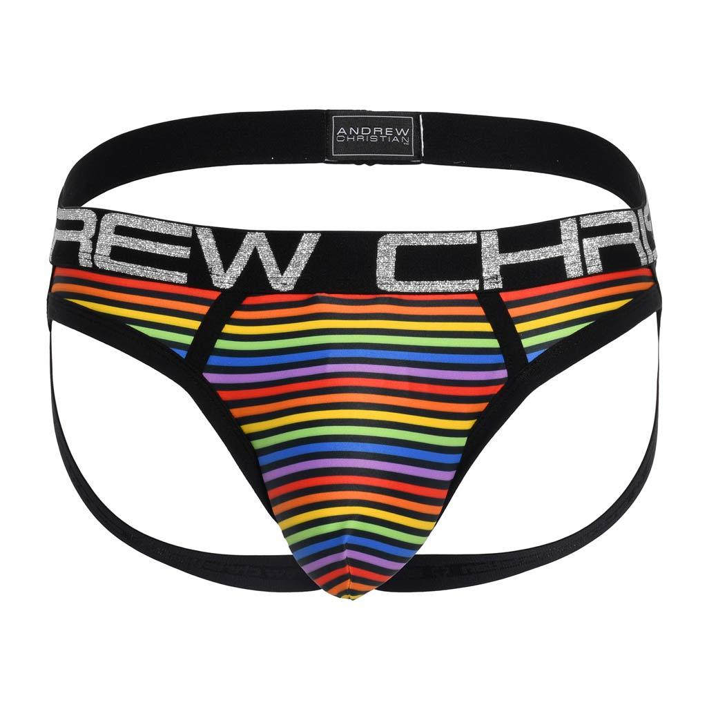Andrew Christian Disco Pride Brief Jock Andrew Christian Disco Pride Brief Jock