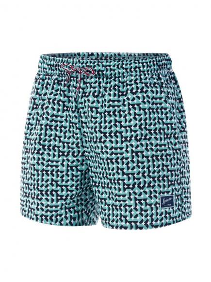 Speedo Vintage 14" Watershort Blauw Speedo Vintage 14" Watershort Blauw