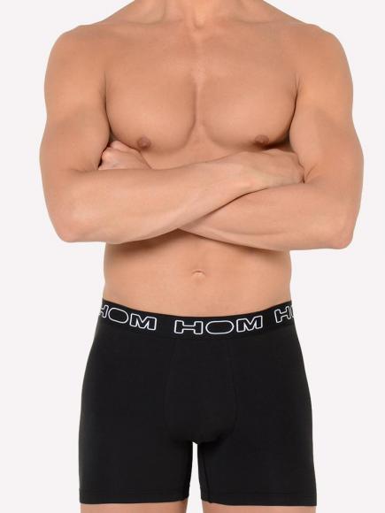 Hom Smart Cotton Long Boxer Briefs Zwart hom kopen in de aanbieding