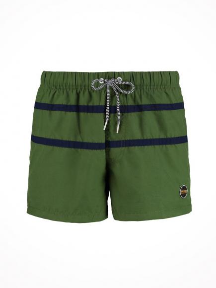 Shiwi Zwemshort 2 Stripes Groen shiwi kopen in de aanbieding