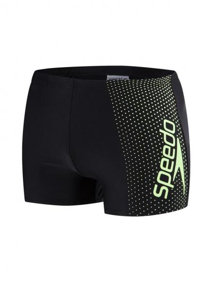 Speedo E10 Gala Logo Aquashort Geelzwart speedo kopen in de aanbieding