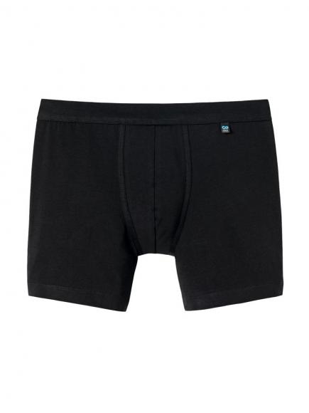 Schiesser Long Life Cotton Cyclist Short Zwart schiesser kopen in de aanbieding