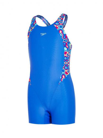 Speedo E10 Psychedelic Legsuit Blauw Speedo E10 Psychedelic Legsuit Blauw