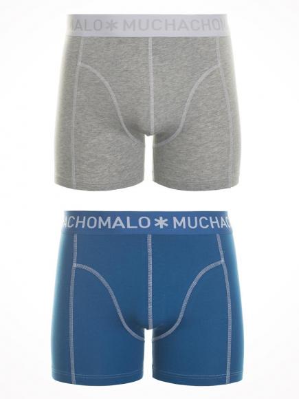 Muchachomalo 2 Pack Short Blauwgrijs muchachomalo kopen in de aanbieding
