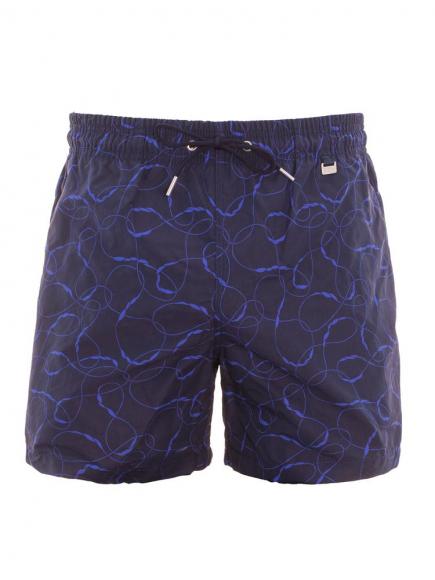 Hom Trinidad Beach Boxer Blauw hom kopen in de aanbieding