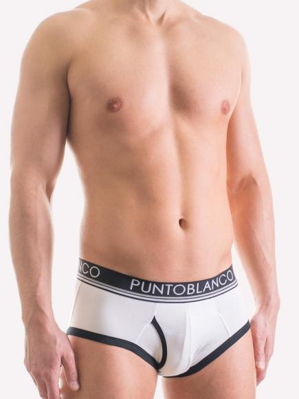 Punto Blanco Encounter Retro Slip Wit punto blanco kopen in de aanbieding