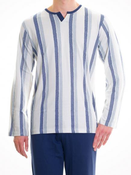 Christian Cane Pyjama Galibier rood/grijs Christian Cane Pyjama Galibier rood/grijs