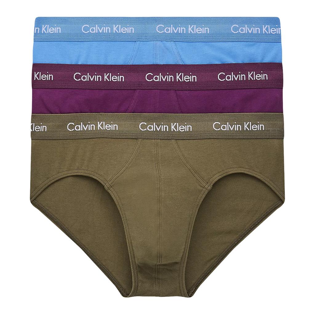 Calvin Klein 3p Hip Brief - Cotton Stretch Calvin Klein 3p Hip Brief - Cotton Stretch