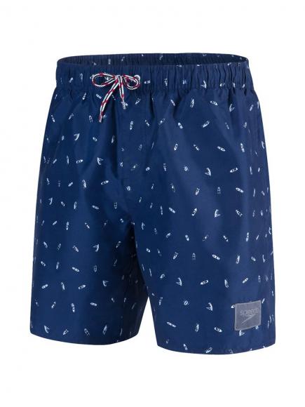 Speedo Leisure 16 Watershort Blauwwit speedo kopen in de aanbieding