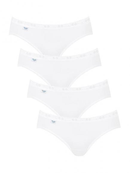 Sloggi Basic Mini 4 Pack Wit sloggi kopen in de aanbieding Sloggi Basic Mini 4 Pack Wit sloggi kopen in de aanbieding