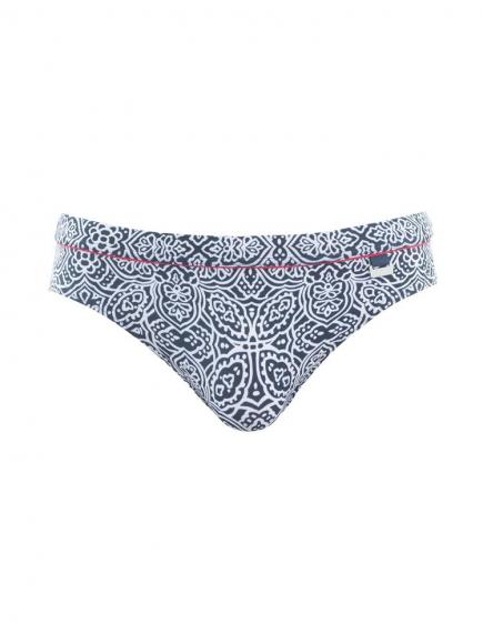 Hom Fresque Swim Mini Briefs Blauwwit hom kopen in de aanbieding