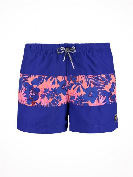 Shiwi Zwemshort Fresh Flower Blauw shiwi kopen in de aanbieding
