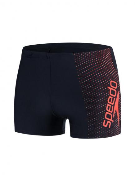 Speedo E10 Gala Logo Aquashort Zwartoranje speedo kopen in de aanbieding