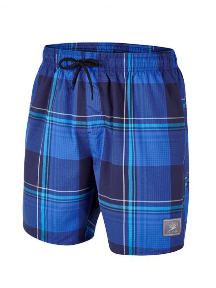 Speedo Yd Check Leisure Watershort Blauw speedo kopen in de aanbieding