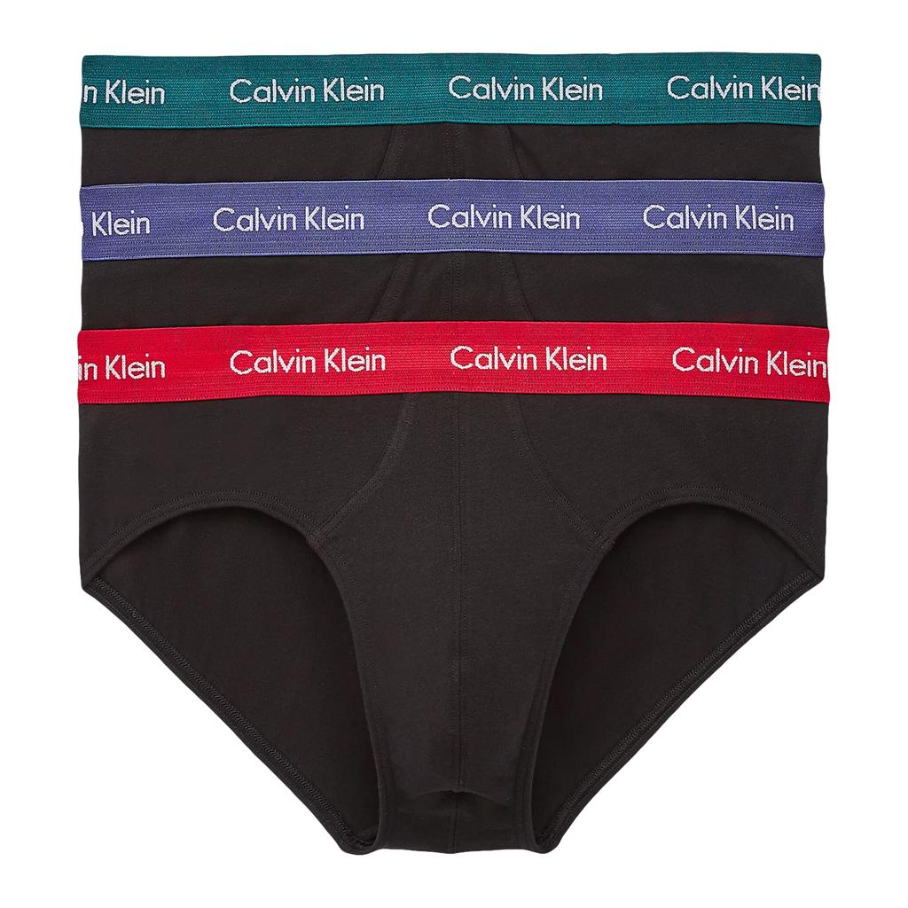 Calvin Klein 3p Hip Brief - Cotton Stretch Calvin Klein 3p Hip Brief - Cotton Stretch