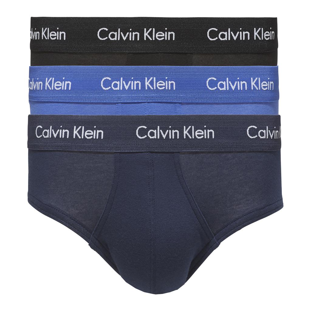 Calvin Klein 3p Hip Brief - Cotton Stretch Calvin Klein 3p Hip Brief - Cotton Stretch