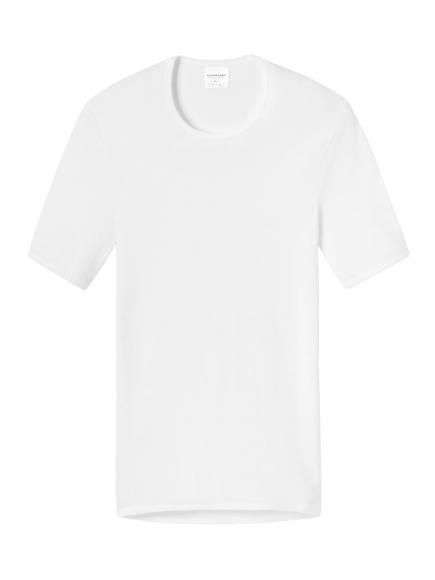 Schiesser Original Feinripp T Shirt Wit schiesser kopen in de aanbieding