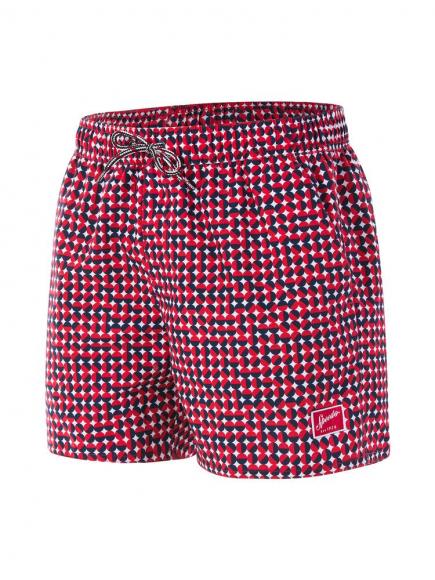 Speedo Vintage 14" Watershort Rood Speedo Vintage 14" Watershort Rood