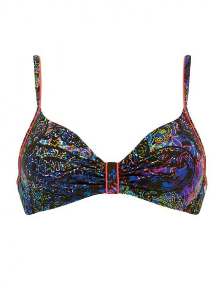 Sloggi Swim Wow Comfort Paisley CTOP Blauw Sloggi Swim Wow Comfort Paisley CTOP Blauw