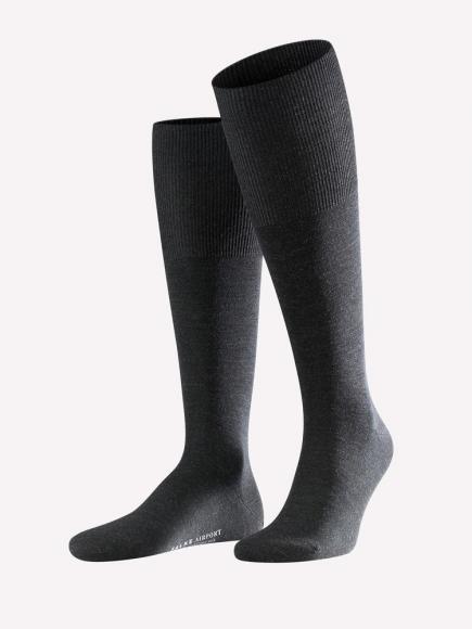 Falke Airport Kniekous Grijs Falke Airport Kniekous Grijs