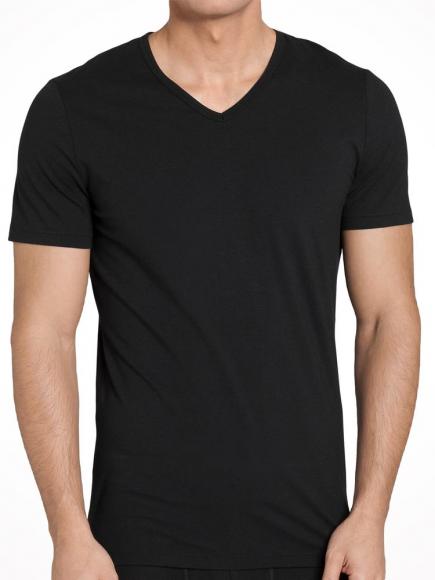 Sloggi EverNew Shirt 03 V-Neck Zwart Sloggi EverNew Shirt 03 V-Neck Zwart