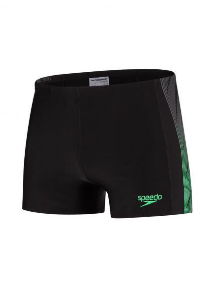 Speedo E10 Pl Panel Aquashort Zwartgrijs speedo kopen in de aanbieding