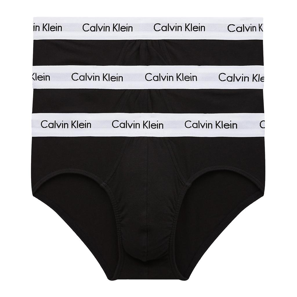 Calvin Klein 3p Hip Brief - Cotton Stretch Calvin Klein 3p Hip Brief - Cotton Stretch